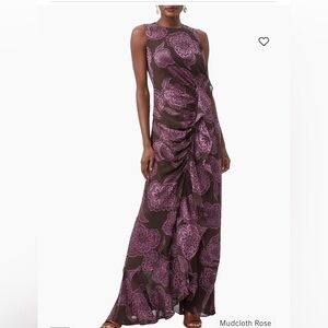 Trina Turk Amara floral silk-blend dress